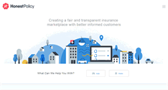 Desktop Screenshot of honestpolicy.com
